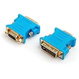 VGA (female) to DVI (DVI-I/DVI-A) Monitor (male) Display Adapter, Gold Plated, Genuine CPO Branded Product