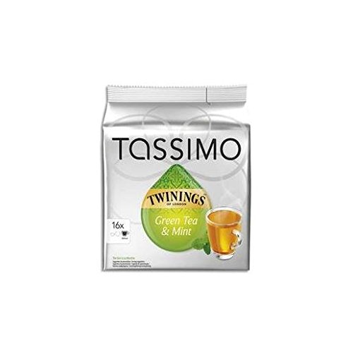 Preisvergleich Produktbild Tassimo Twinings Grüntee & Minze 16 Kapseln