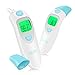 Produktbild ABCCS Infrarot-Fieberthermometer,Stirnthermometer Ohrthermometer Infrarot Thermometer Dreifarbiges Display mit Fieberwarnung Digitales medizinisches Thermometer für Baby,