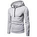 Produktbild Btruely Kapuzenpullover Herren Sweatshirt Herbst Langarmshirt Männer Outwear Langarm T-Shirt Hooded Pullover Basic Hoodie