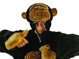F17 Gr. L Gorilla Kostüm Gorillakostüm Kostüme Karneval Gorillakostüme Fasching - 