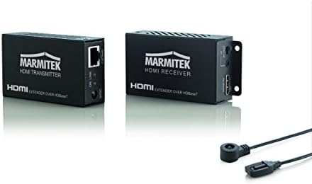 Marmitek MegaView 121 AV transmitter &amp; receiver Black - AV extenders (0 - 70 °C, 10 - 85%, 50/60 Hz, 93 x 49 x 25 mm, 93 x 49 x 25 mm)