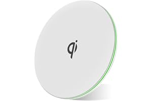 ‎MMOBIEL MMOBIEL ładowarka Indukcyjna 15W Ładowarka Qi - Koparko ładowarka Kompatybilna z Samsung i iPhone - Ładowarka Również Kompatybilna z AirPods i Galaxy Buds - Bezprzewodowa ładowarka – Biały