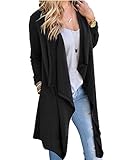 【Leicht zu mischen】: Im Alltag ist dieser basic Strickjacke warm, bequem und leicht zu tragen den ganzen Herbst und Winter ,Einfach passen zu Jeans, Rock, Bluse, Oberteile usw
