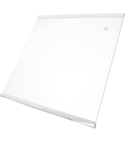 Sparefixd Ripiano In Vetro Per Frigorifero Hisense – Ricambio Con Bordi In Plastica 477x305 Mm (2251531063)