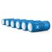 Produktbild Capital Sports Caprole 1 Massageroller Foamroller Schaumstoffrolle Faszienrolle gerillt 33 x 14 cm Set 6 Stück (Selbstmassage, genoppte Oberfläche, Reduziert Muskelkater) Blau