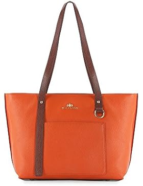 Wittchen Elegance Ledertasche | Farbe: Orange | Material: Narbenleder | Höhe (cm): 25 - Breite (cm): 40 | Sammlung...