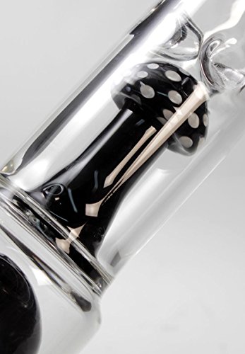 BLAZE GLASS MUSHROOM 10-Arm Perkolator ICE Bong 50,5 CM inkl. Grinder (H: 505 mm) #SF - 3