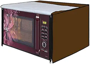 Aavya Unique Fashion Microwave Oven Cover Dust Proof & Water Proof for LG 21 Litre Convection Microwave Oven, 46,Brown