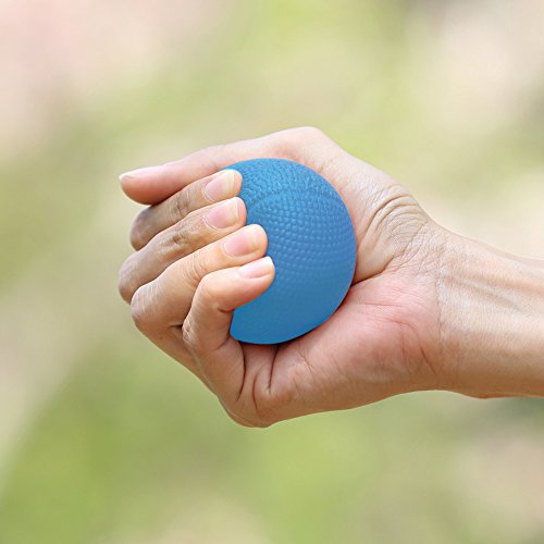 Premium Handmuskeltrainer „Strong Grip“ von Sportastisch :: 3 hochwertige Stressbälle im Set:: einstellbare Fingerhantel :: in geprüfter Qualität :: verschiedene Härtegrade der Schaumstoffbälle bis 20 kg :: ideal für Kletterer, Bodybuilder, bei Stress, Rheuma oder nach Schlaganfall:: optimal als Handtrainer, Unterarmtrainer, Fingertrainer, Handgelenk trainer :: Durchmesser 5cm, auch für Kinder geeignet :: BONUS E-book „Handtraining“ :: inklusive 3 Jahren Sportastisch Produktgarantie - 4