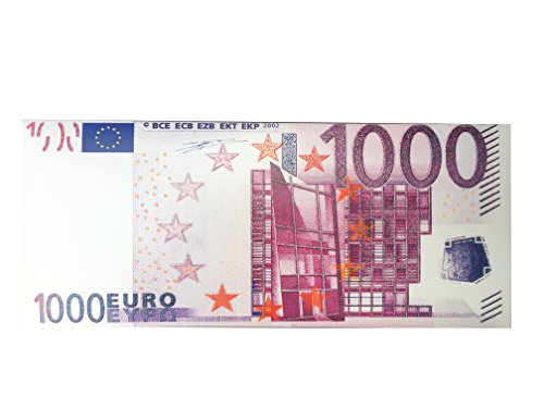 Preisvergleich Produktbild 1000 Euro Geschenk Schokolade Geldschein