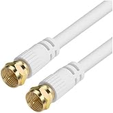 Ready Satellite Antenna Cable 2 Meters with RG6-U6 F Connector