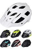 EXTREM STYLISH: Ein cooles Bike, schönes Wetter & ein geiler MTB Helm Rennsport - ab zum Biken und richtig schön auspowern. Der Wind streift durchs Gesicht, die nächste Kurve sagt hallo und der Tag ist perfekt. Da muss auch der leichte Schutzhelm Herren bzw. Damen nach was aussehen, und darf nicht wie ein unförmiger Plastik-Klotz daherkommen, egal ob als Fahrrad Helm, Inliner Helm oder als sonstigen Schutzhelm, für Erwachsene, Jugendliche, Jungs oder Mädels.