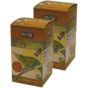 Namiba Terra 21623 Basking - Sun Spot, 60W, E 27, Doppelpack, R63, Fassung