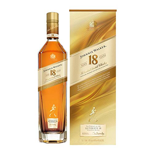 Johnnie Walker 18 Years Old The Pursuit of Ultimate Whisky, Blend mit Geschenkverpackung (1 x 0.7 l)