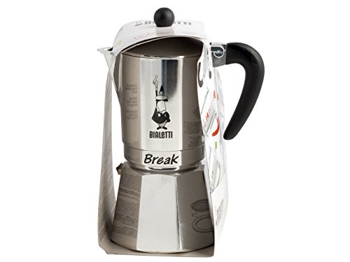 Bialetti 5903 Espressokocher Break 6 Tassen, Aluminium - 2
