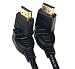 Produktbild devinal HDMI 1.4 V Stecker auf Stecker 360 Grad drehbar verstellbar rechts Links gewinkelt führen Kabel/drehbar HDMI Draht/vergoldet Kopf 1080P HD Screen Interface 3DTV HDMI Adapter 6,5 ft (2 m)