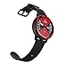 Produktbild OOLIFENG 4G WiFi Smartwatch, 1.39 Zoll OLED Display, Android 7.1 Betriebssystem, Pulsmesser Kompatibel mit iOS und Android,Red