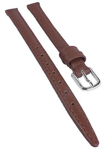 Birkenstock Ersatzband Uhrenarmband Kalbsleder Braun 20768S, Stegbreite:8mm Birkenstock Ersatzband Uhrenarmband Kalbsleder Braun 20768S, Stegbreite:8mm