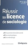Réussir sa licence de sociologie