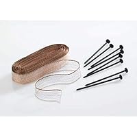 WENKO Schnecken-Stopp 8m - Schneckenabwehr, Kupfer, 2 x 800 cm, Kupfer