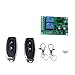 Price comparison product image Baodanjiayou AC 220V 2Pcs RF 433Mhz Wireless Remote Controls Switch 2CH Relay Receiver Module