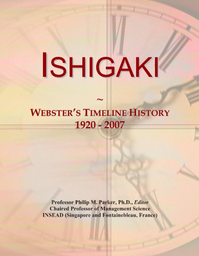 Ishigaki: Webster's Timeline History, 1920 - 2007