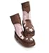 Mocc Ons Moccasin Style Slipper Socks - 6-12 Months, Cowgirl