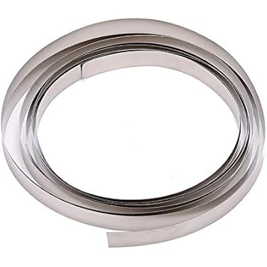 Nikkelstrips 5 m 8/10/15 mm x 0,15/0,2 mm, vernikkelde band voor
