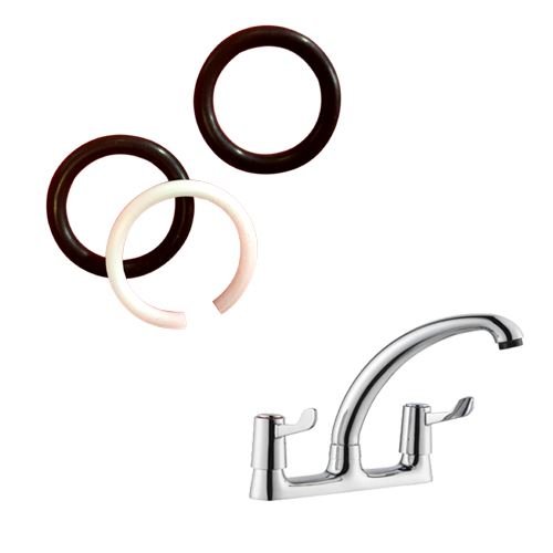Howdens Deck Mixer Lever Replacement Spout Seal O Ring Kit