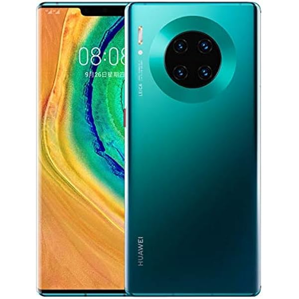 Huawei Mate 30 Pro 5g Lte No Google Play 6 53 Unlocked Chinese Version No Warranty 8gb 512gb Ram Green Amazon Co Uk Electronics