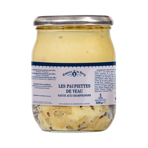 Preisvergleich Produktbild Französische Spezialitäten - Kalbsroulade - Paupiettes de Veau (500g - 2 Portionen)