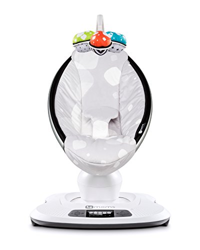 4moms mamaRoo infant seat - silver plush