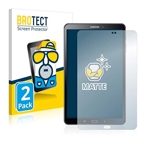 brotect Pellicola Protettiva Opaca Compatibile con Samsung Galaxy Tab A 10.1 2016 SM-T580 Pellicola Protettiva Anti-Riflesso (2 Pezzi)