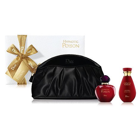Limited Edition Dior Hypnotic Poison Gift Set - 50ml Eau De Toilette, 50ml Body Lotion, Black Makeup Bag - Brand New in Box