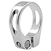 Produktbild Fahrrad Sattelstütze Sattel-schelle Klemmring Sattelstützenklemme Sattelklemme Klemme 34.9mm Silber