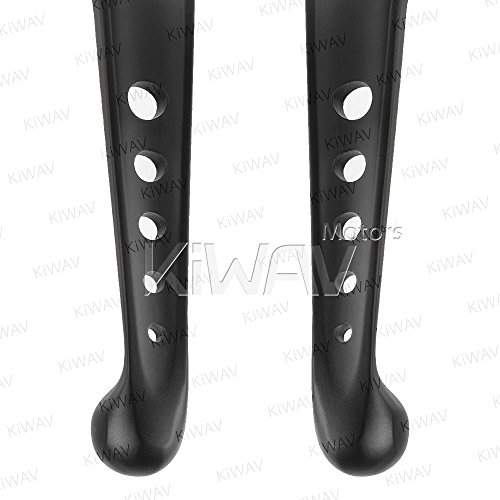 KiWAV Ergonomic Handcontrol Levers Aluminum Edge Cut 10205B Black for Harley-Davidson