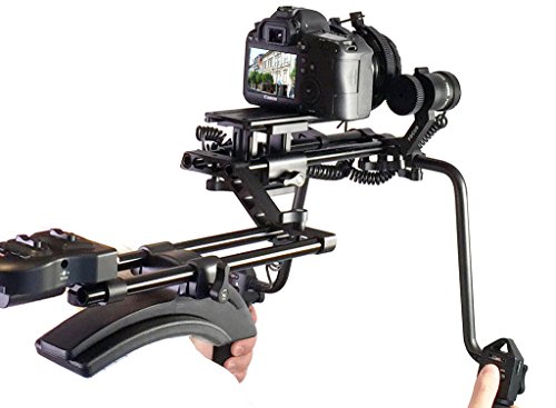 Polaroid Motorized Follow Focus & Zoom Control Shoulder Rig for DSLR Cameras
