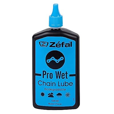 Zéfal ZEFAL Pro Wet Lube - Lubrifiant chaîne vélo biodégradable - Longues distances et toutes conditions