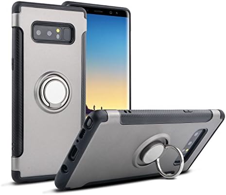 Samsung Galaxy Note 8 Case incl. Car Magnetic Holder with Ring Holder ung| Great for Selfies | Exclusive | Case | Case | Tpu | Anti-scratch | Solid Grip