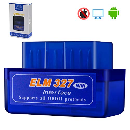 obdator, Modello Mini ELM327, Scanner obd2, Bluetooth, OBD per autoveicoli, Lettore di Codici obdii, Motore di Controllo Auto, scansione diagnostica Leggera, attrezzo per pc Android