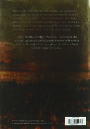 Book's Cover of Ciudad de los ángeles caídos. Cazadores de sombras 4