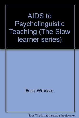 Preisvergleich Produktbild AIDS to Psycholinguistic Teaching (The Slow learner series)