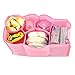 Mother Bag Travel Nappy Bag For Storage Baby Diaper Nappies Clothes (L, Pink)
