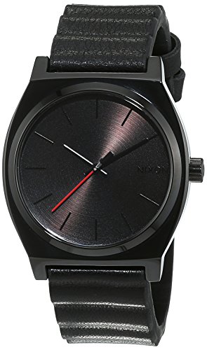 Nixon Herren-Armbanduhr Time Teller Vader Black Analog Quarz Leder A045SW2244-00 Nixon Herren-Armbanduhr Time Teller Vader Black Analog Quarz Leder A045SW2244-00