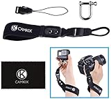 ✅ ACCESORIO ESENCIAL DE CÁMARA ►Correa para muñeca, diseñada específicamente para llevar con seguridad su GoPro, DSLR o cámara compacta.