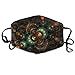 Produktbild Fsrkje Breathability Face Mouth Cover Mask - Warm Respirator Kaleidoscope Circles Print Earloop Mask