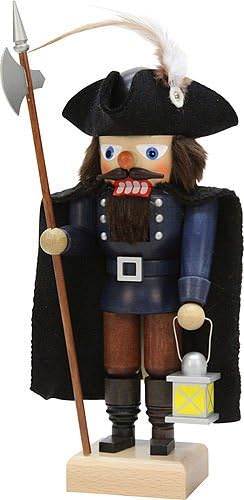 Nutcracker nightwatchman blue - 25cm / 9.8inch