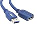 Cable Hunter (1.5 Meter) SuperSpeed USB 3.0 Type A Male to Female Extension Cable - Blue - (2 Year Warranty) RS.299.00