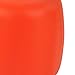 Coavas PU Bounded Leather Round Shape Comfortable Coffee Table Ottoman Footstools Ottoman,orange